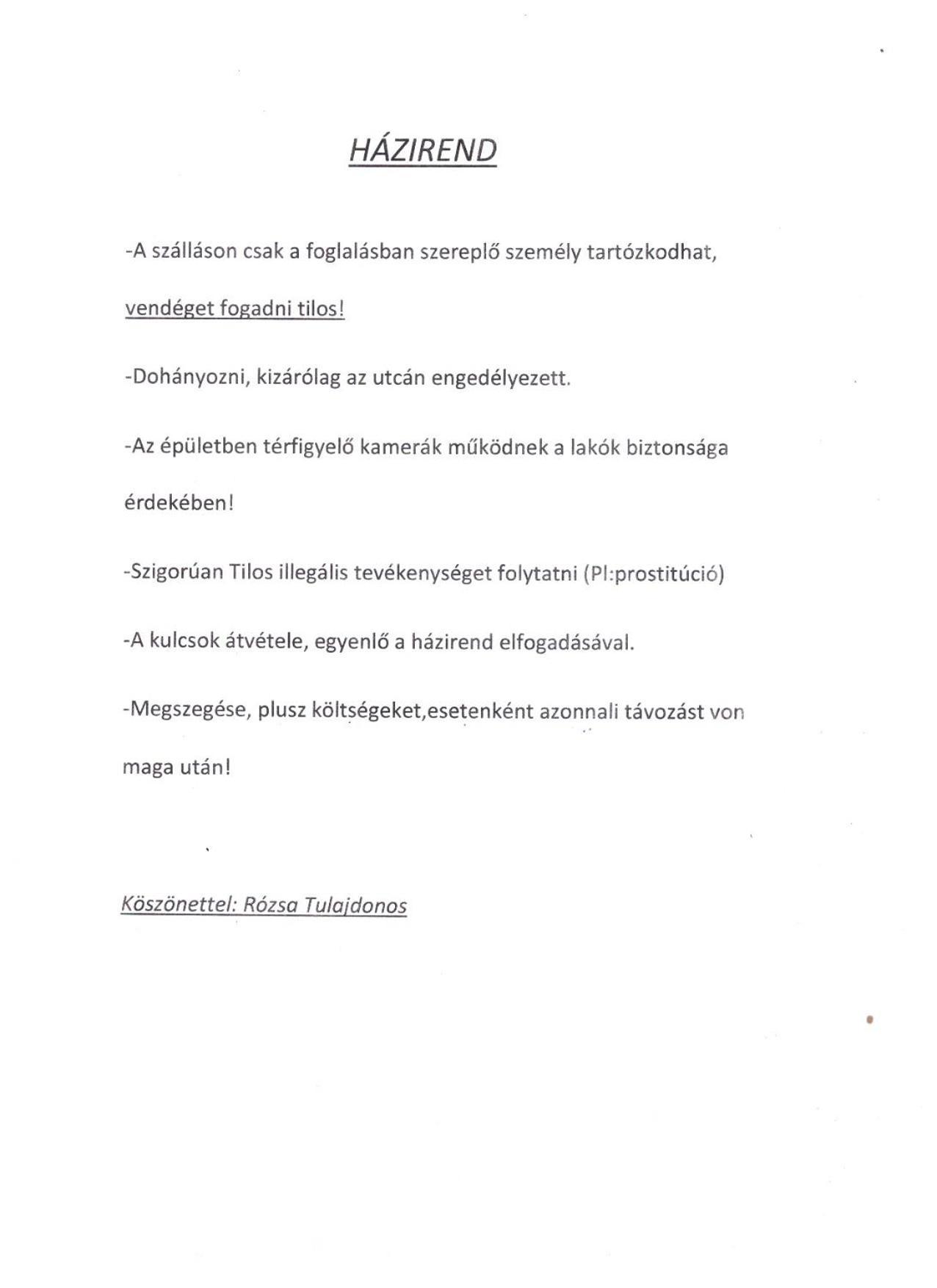 Rozsa Apartmanhaz Szeged Eksteriør bilde
